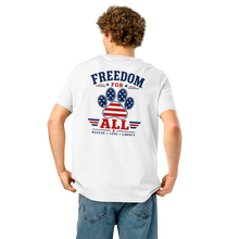 Load image into Gallery viewer, Freedom For All Unisex Organic T-Shirt