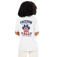 Load image into Gallery viewer, Freedom For All Unisex Organic T-Shirt
