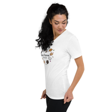 Load image into Gallery viewer, Dog Friends Unisex V-Neck T-Shirt