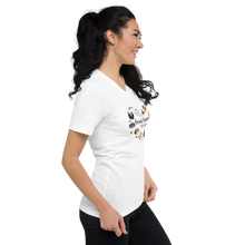 Load image into Gallery viewer, Dog Friends Unisex V-Neck T-Shirt