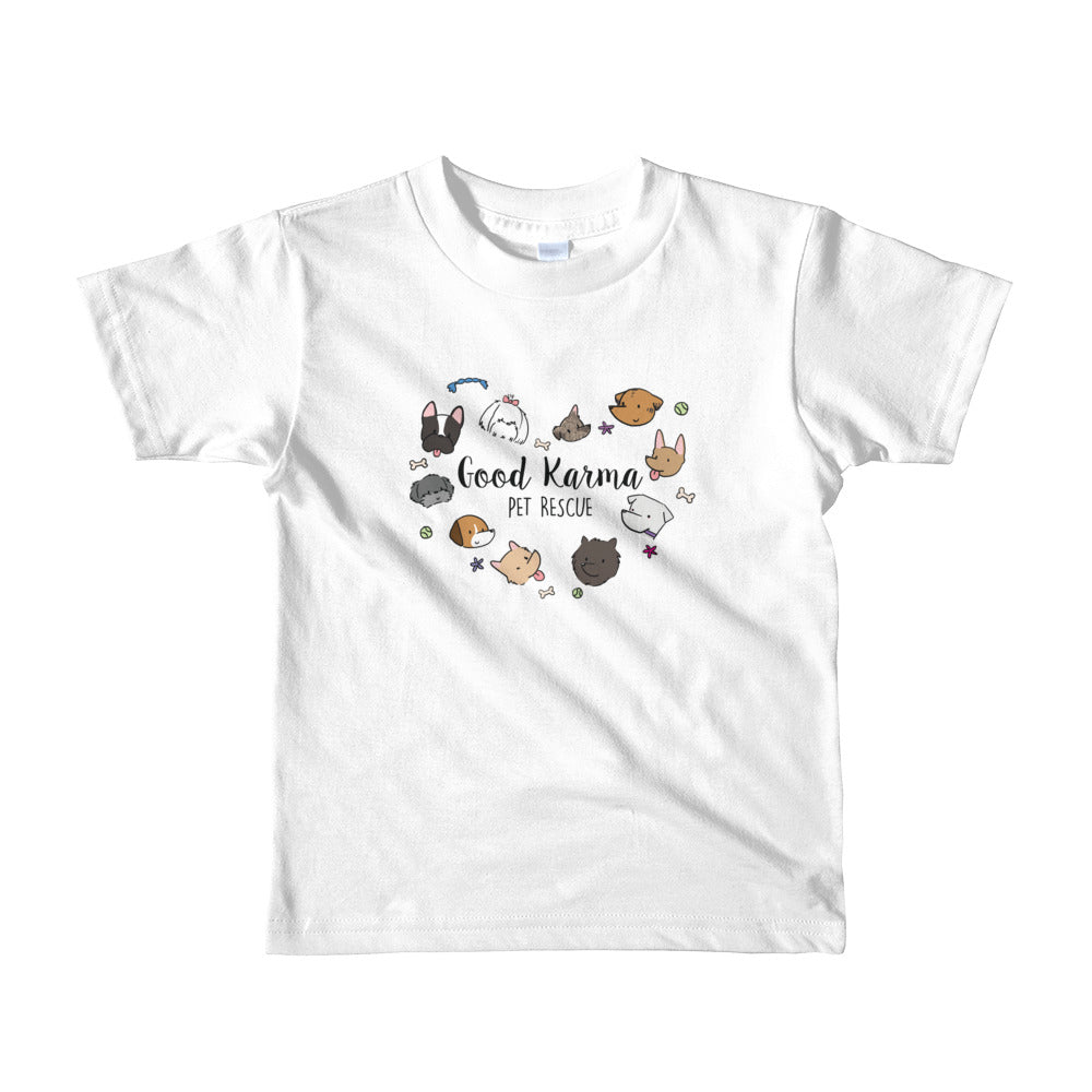 Kids Tee ~ Dogs (Assorted Colors)