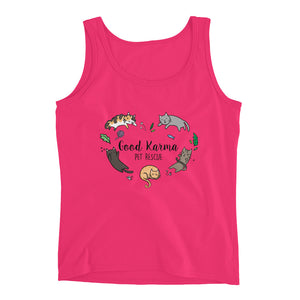 Ladies' Tank ~ Cats (Assorted Colors)