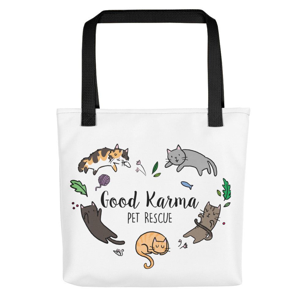 Weather Resistant Tote Bag ~ Cats