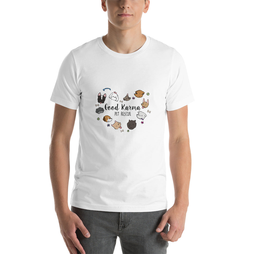 Unisex Tee ~ Dogs (Assorted Colors)