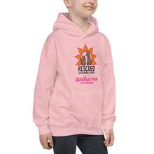 Load image into Gallery viewer, Rescued is our Favorite Breed Kids Hoodie