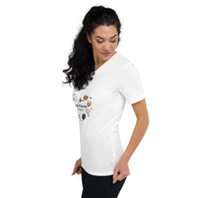 Load image into Gallery viewer, Unisex Short Sleeve V-Neck T-Shirt